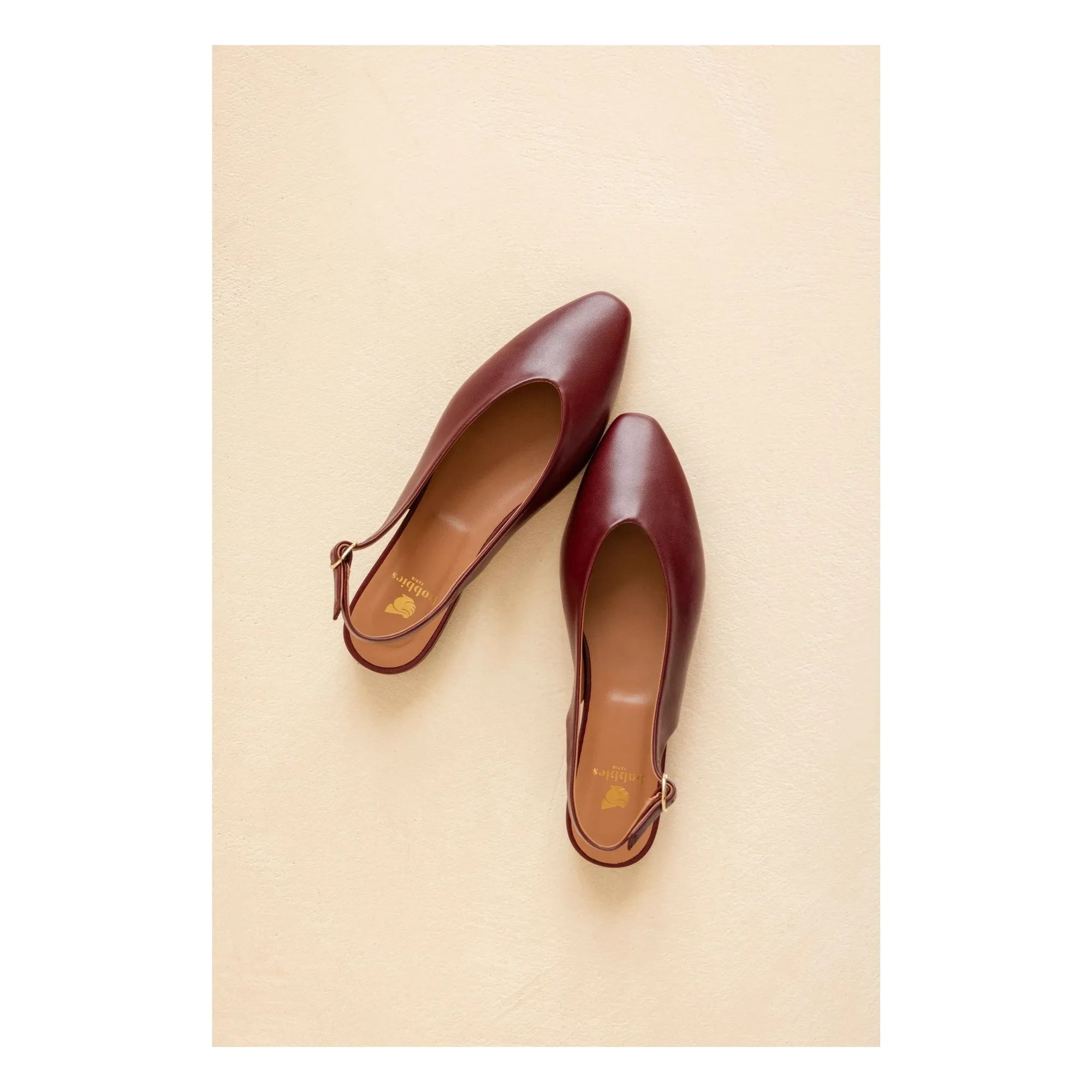 Bobbies - Anouk Cuero Bailarina | Granate