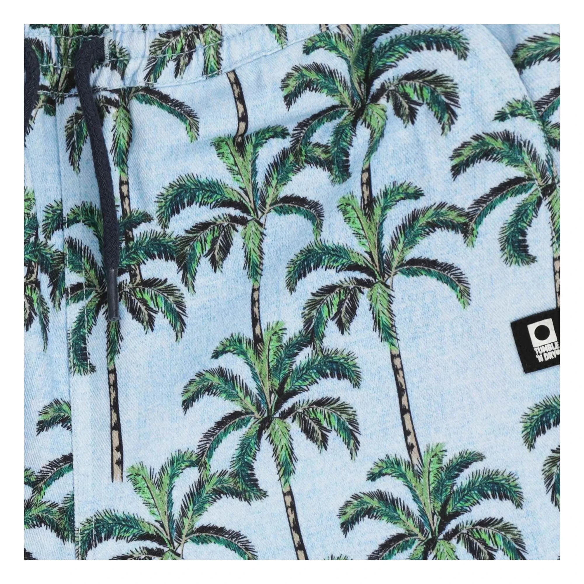 Tumble N'Dry - Pantalón corto Melanesia Palm | Azul claro