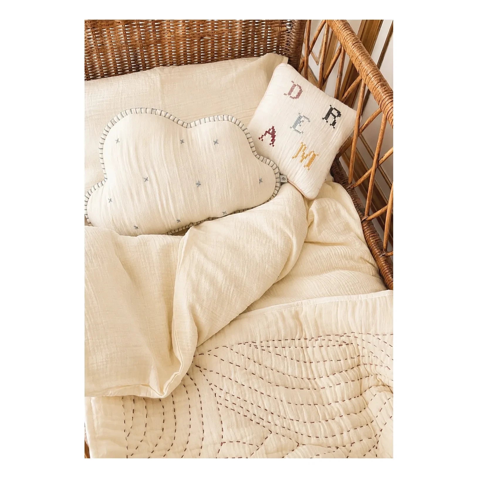 Editions Aimable - Paulette nevresim takımı | Vanilla Gauze