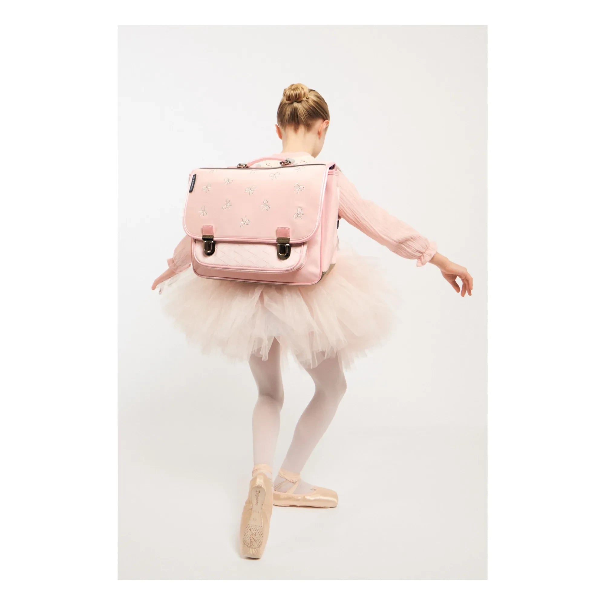 Caramel & Cie - Mochila Pima Bailarina | Rosa empolvado