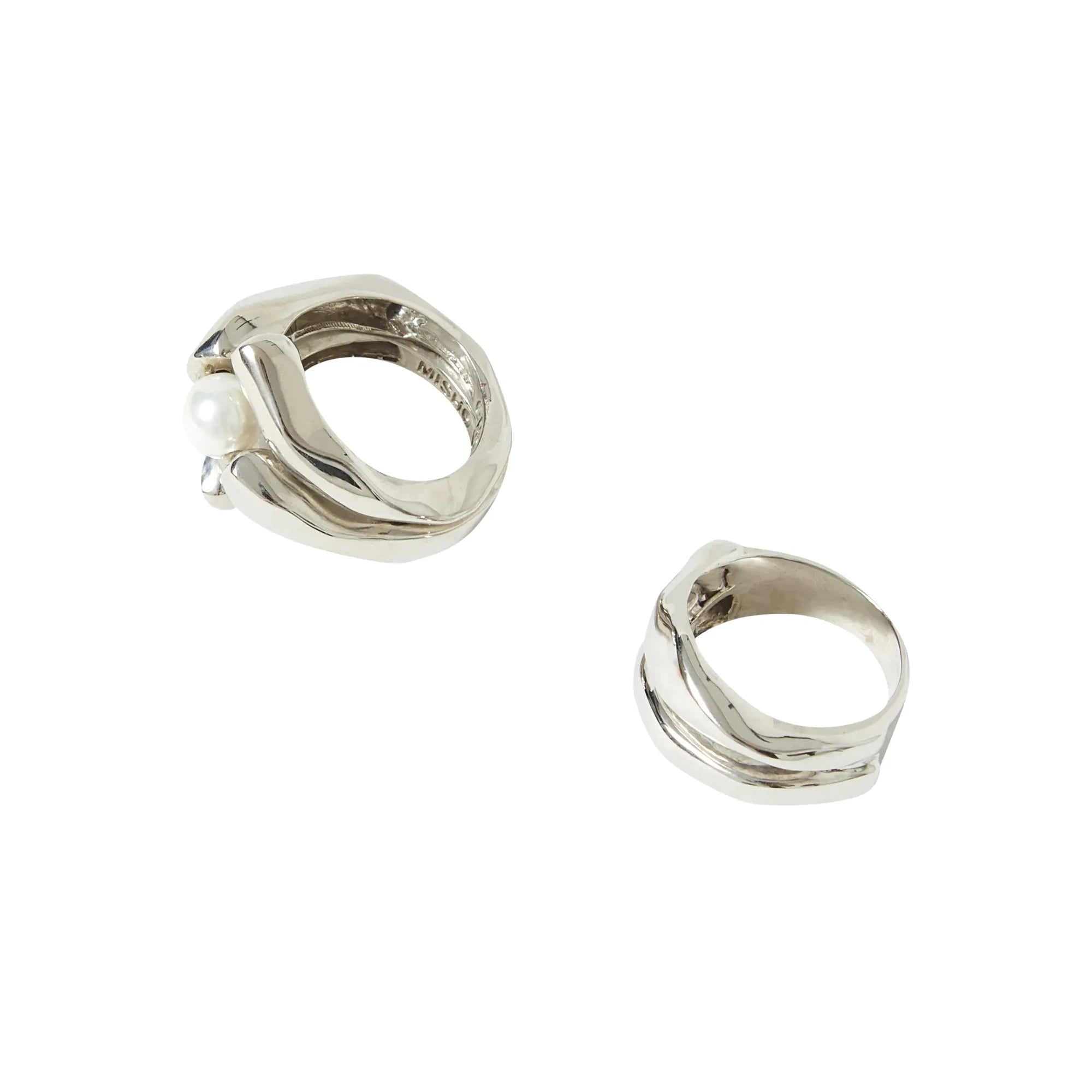 Misho - Set de 2 anillos Pandaia | Dorado