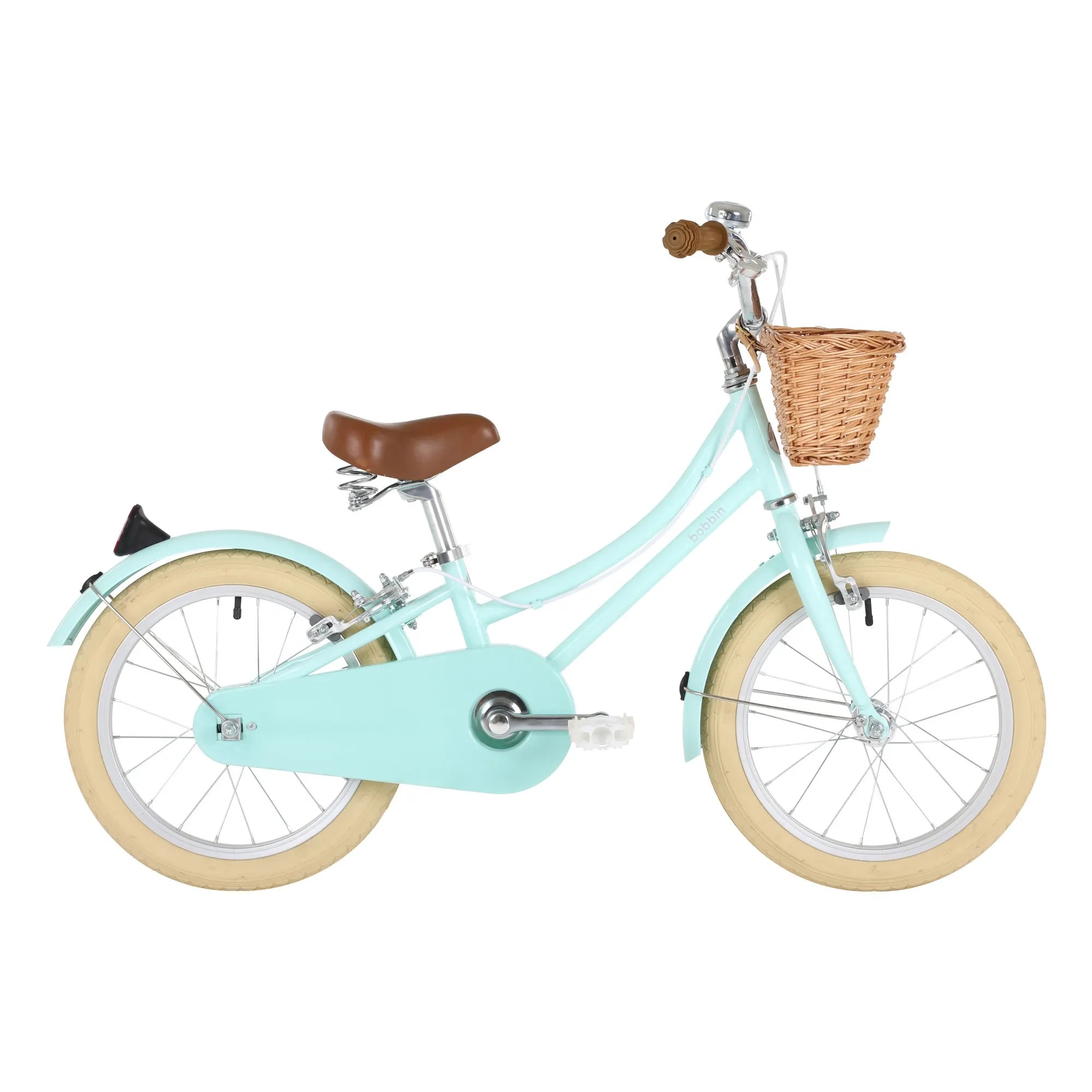 Bicicleta infantil Bobbin - Gingersnap de 16" | Verde pálido