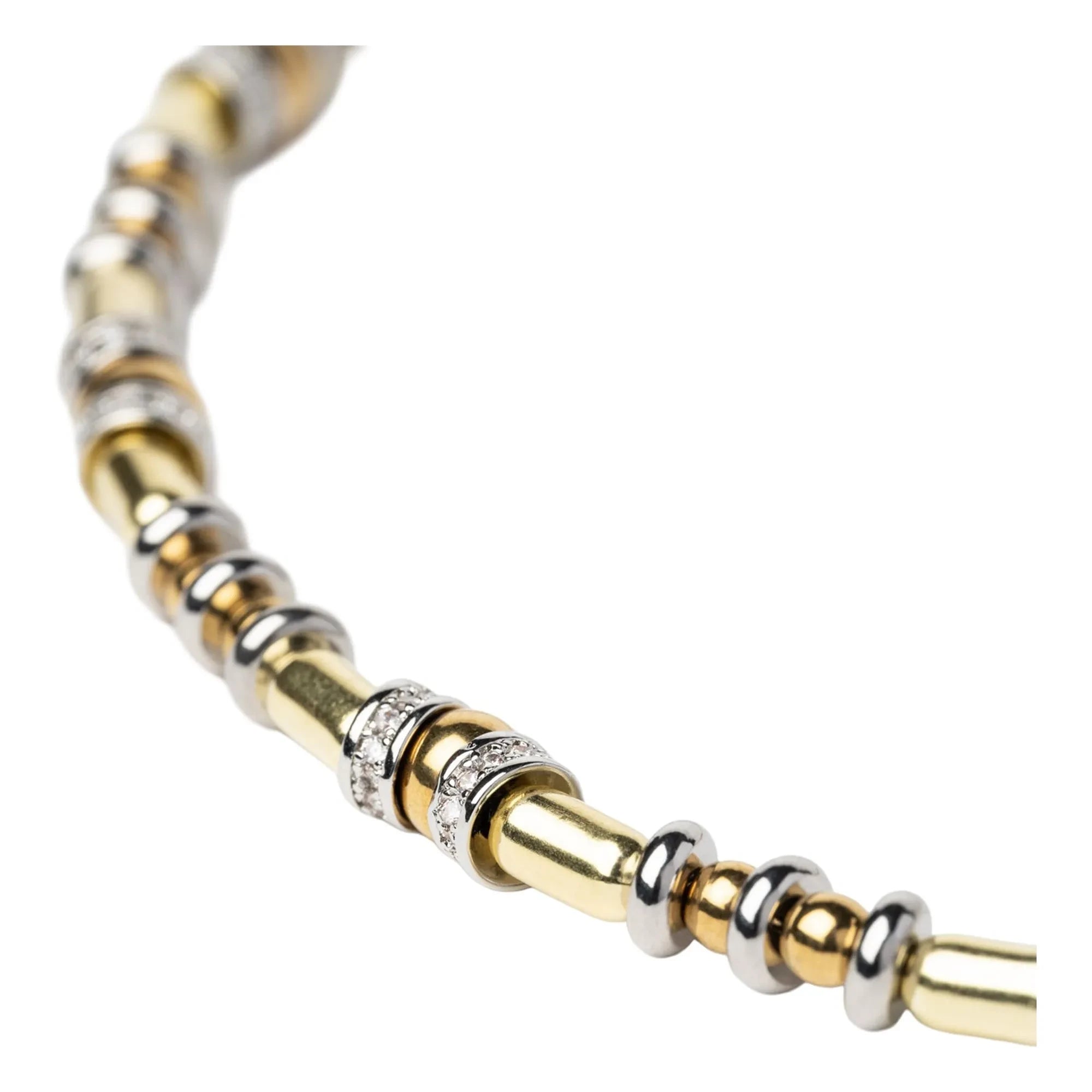 Sigal - Collar de disco dorado