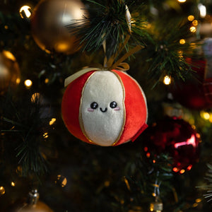 Legami - Juguete de Peluche Decoración Navideña - Bola - Oh-Oh-Ohrnaments