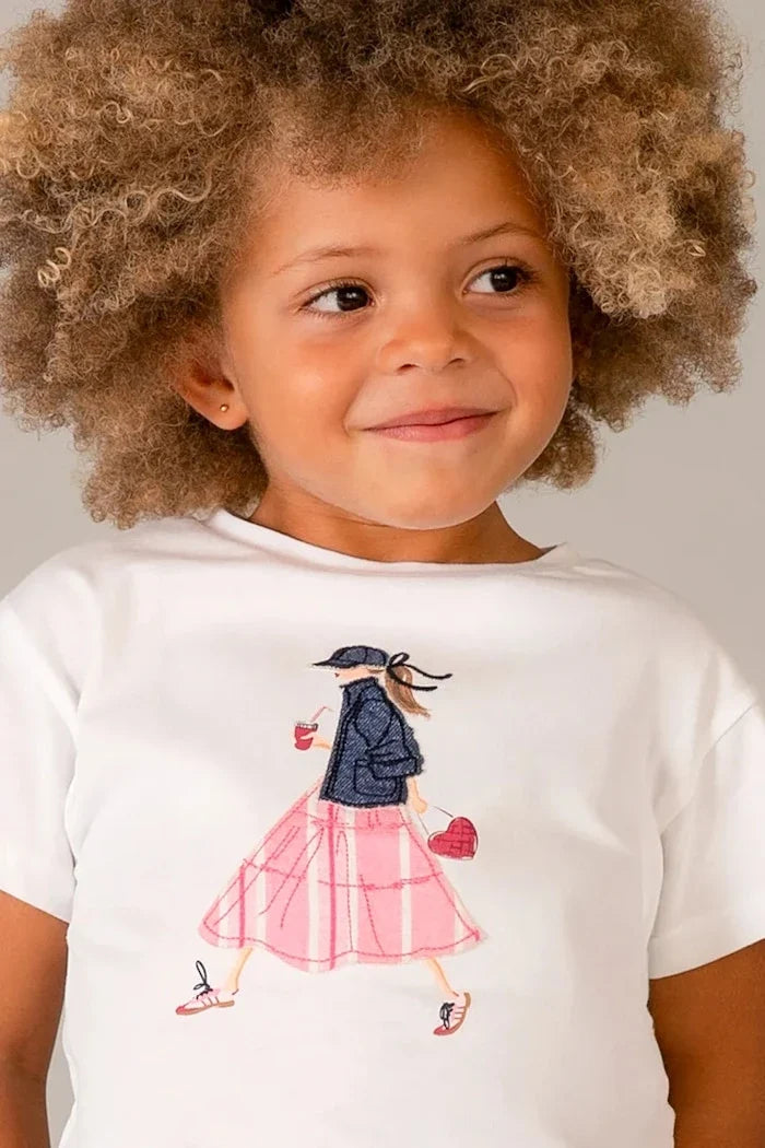 Camiseta de algodón para niño Mayoral