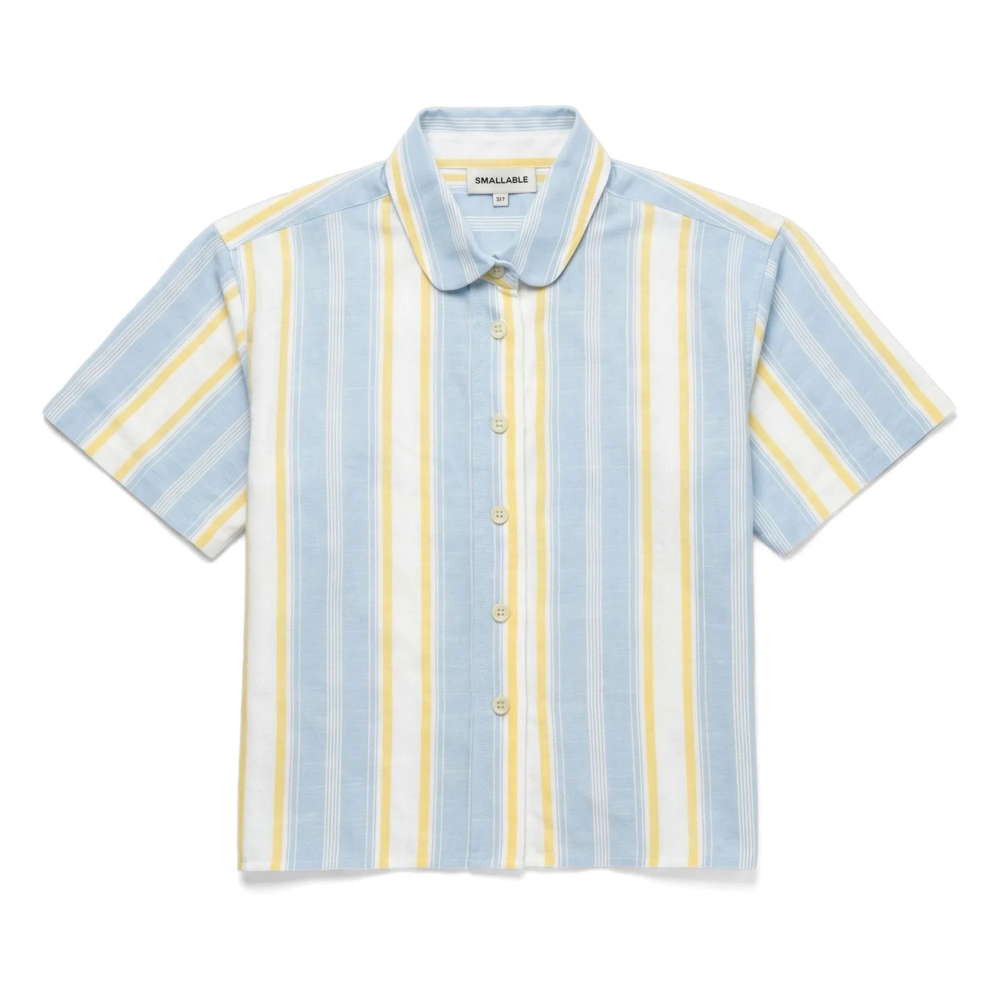 Smallable Kid - Camisa a rayas Sawyer | Azul claro