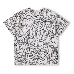 Molo - Rodney Doodles Camiseta de algodón orgánico | Blanco