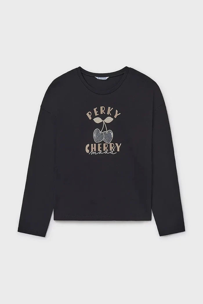 Blusa de algodón de manga larga Mayoral