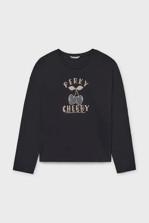 Blusa de algodón de manga larga Mayoral