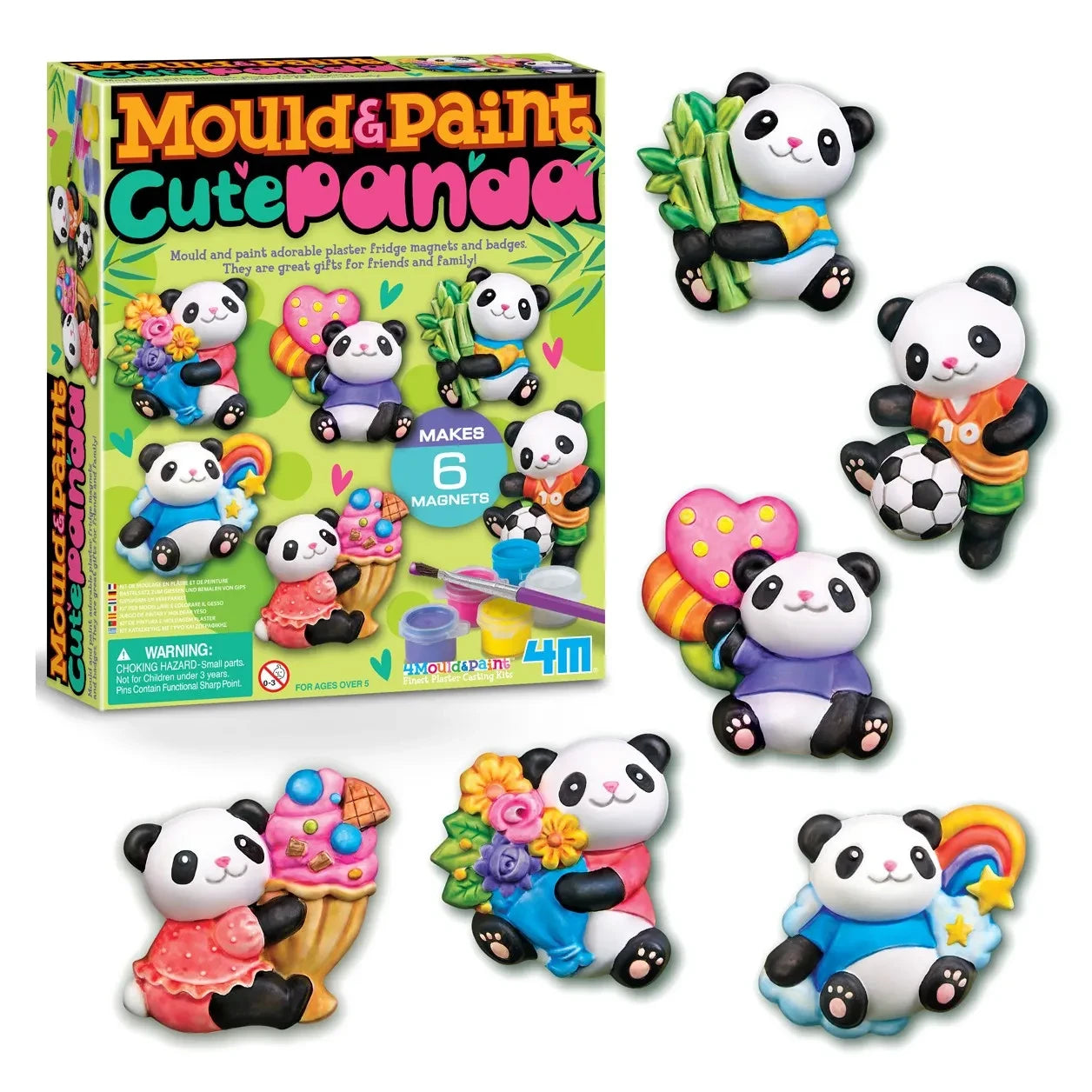 4M - Kalıp Seti - Pandalar