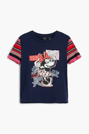 Camiseta de algodón para niños Desigual x Disney