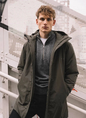 Edición Escandinava - parka Loft II | Verde oliva