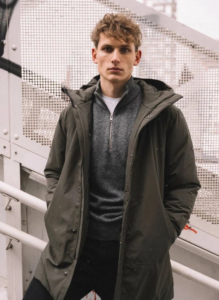 Edición Escandinava - parka Loft II | Verde oliva
