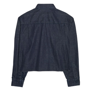 Smallable Mujer - Camisa corta Chili | Denim bruto