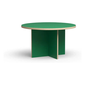 HKliving - Mesa de comedor redonda | Verde