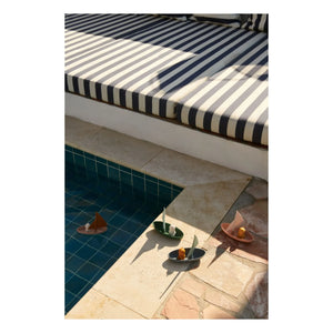 Liewood - Juguetes de baño Ensley boat - Set de 2 | Azul ballena multicombinado