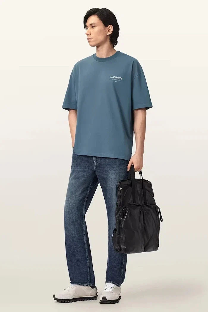 Camiseta extragrande de algodón para hombre AllSaints