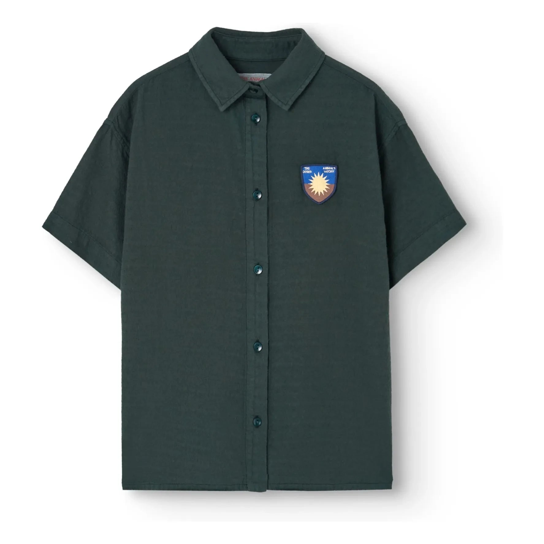 The Animals Observatory - Camisa Kanguru | Verde oscuro