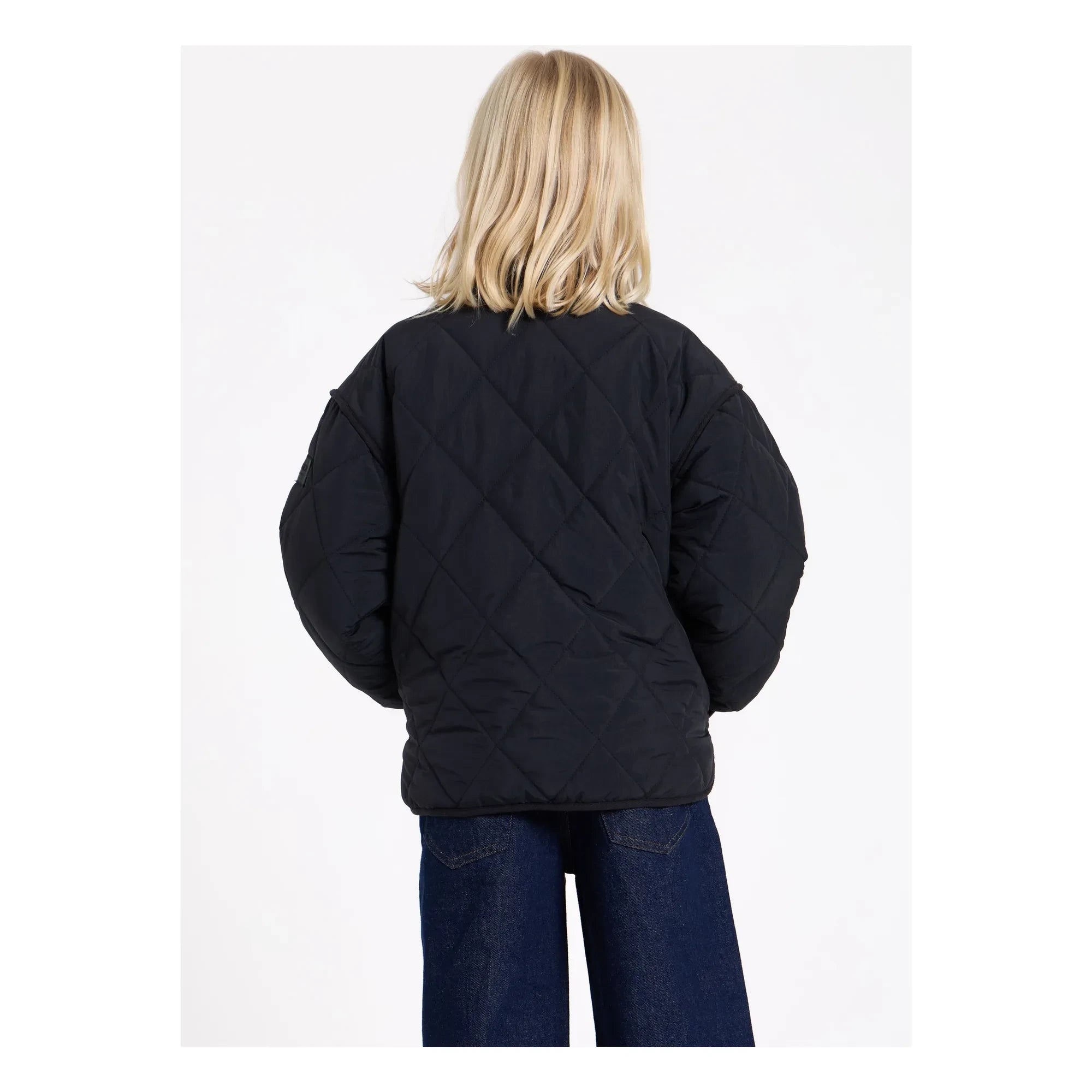 Finger in the nose - Bomber acolchado Braidy | Negro
