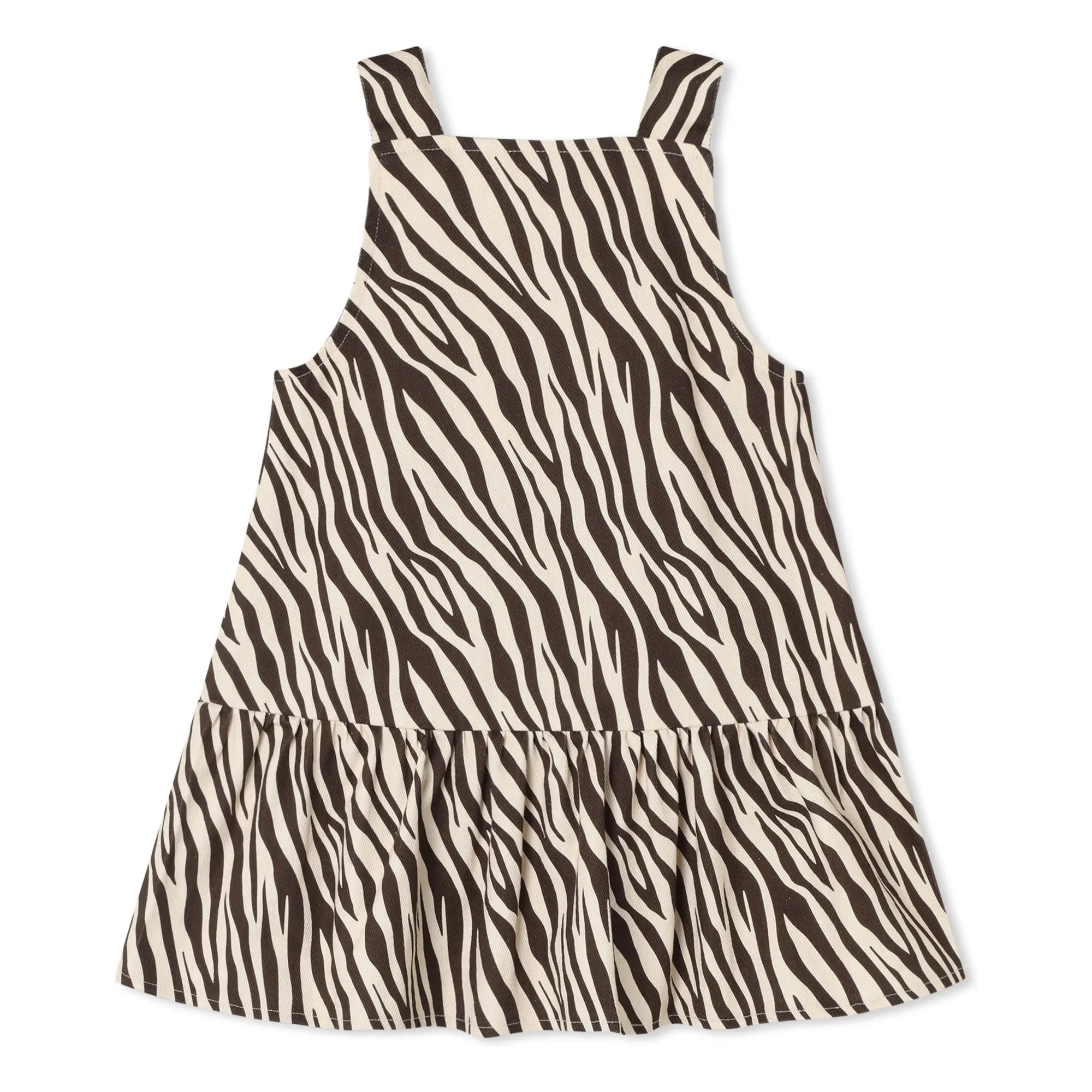 Fliink - Vestido Duna Zebra | Negro