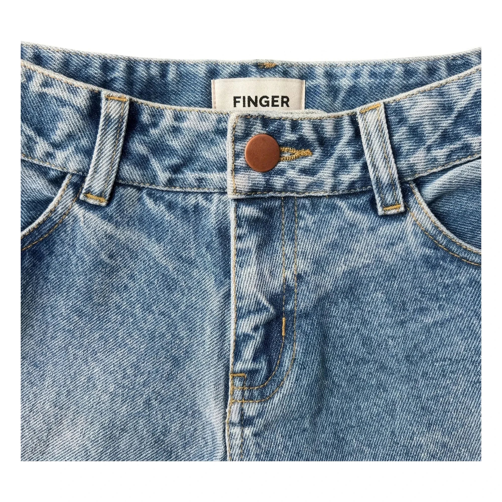 Finger in the nose - Falda Denim Joplin | Azul