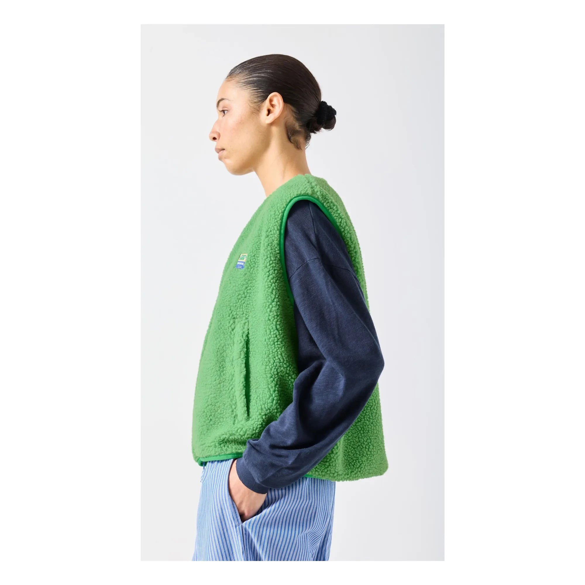 American Vintage - Chaleco sin mangas Hoktown | verde palmera