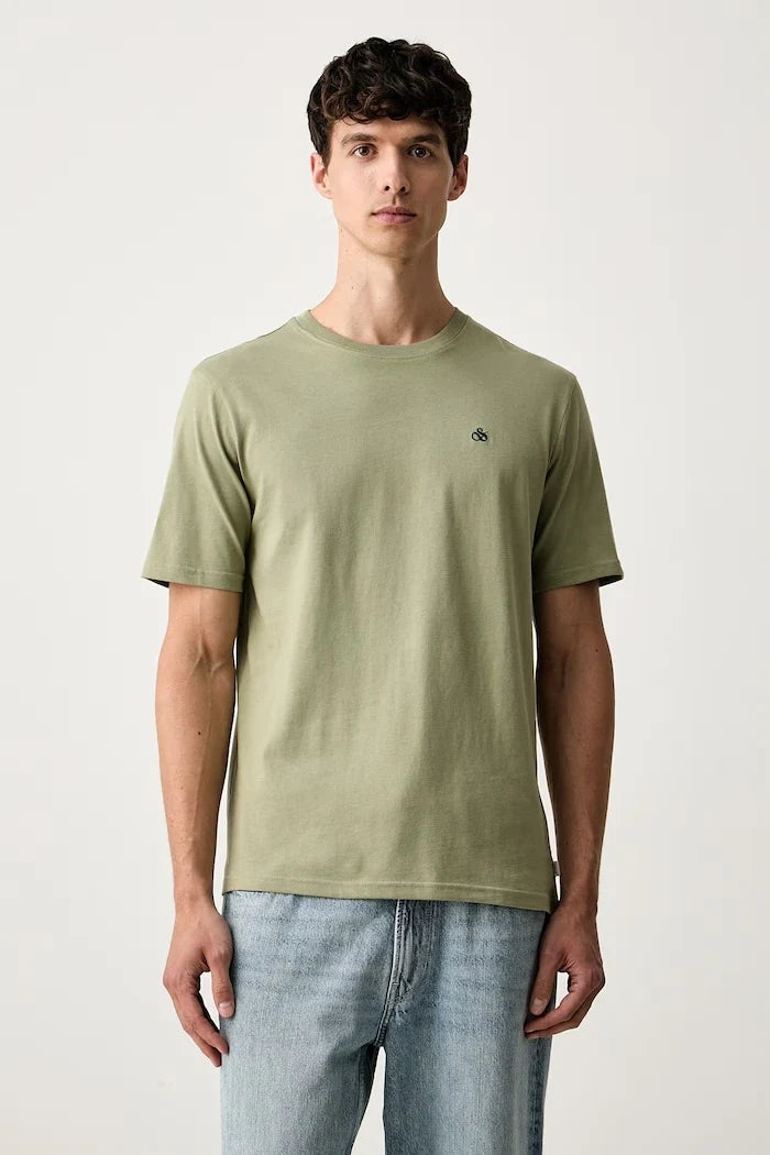 Camiseta de algodón para hombre Scotch & Soda