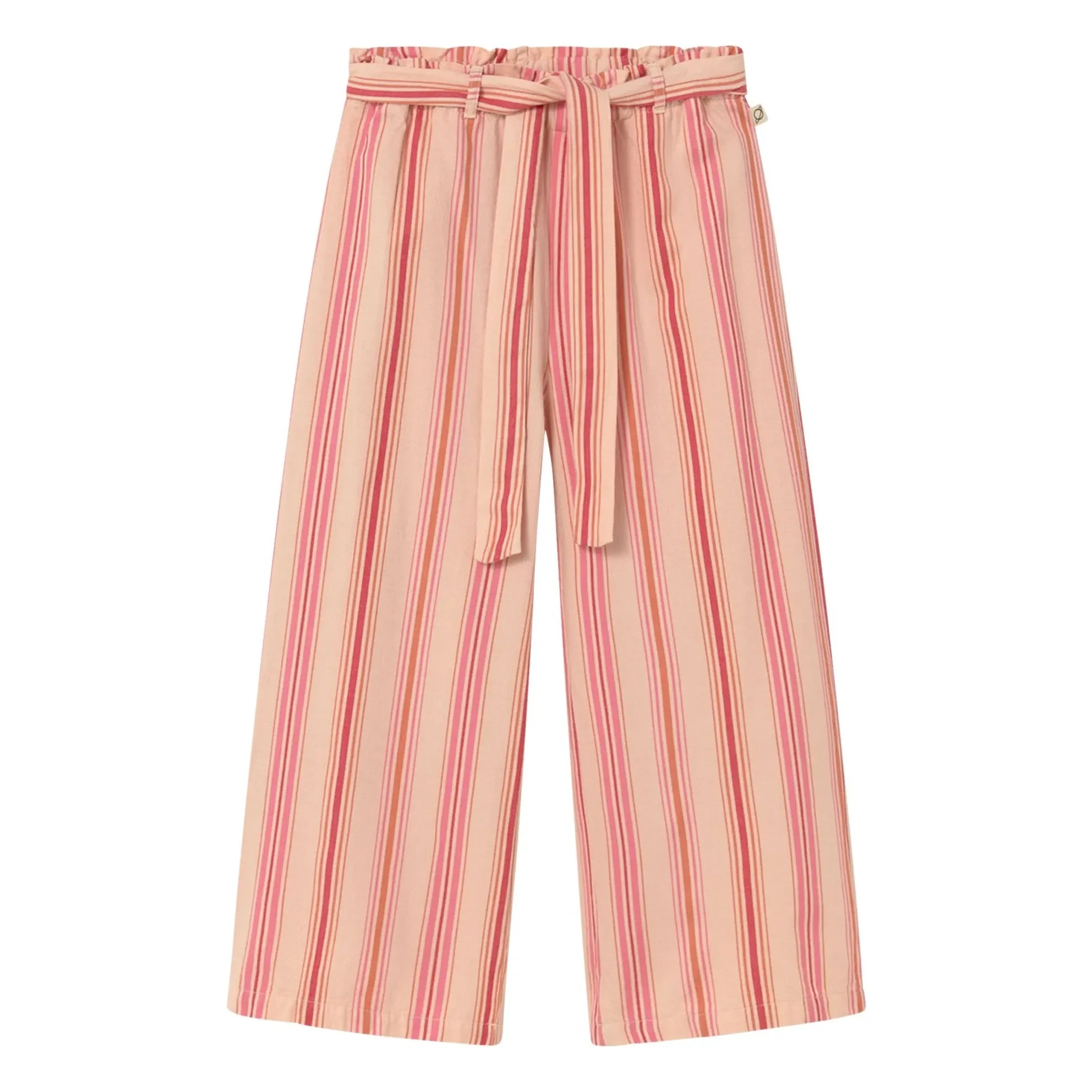 Cozmo - Pantalón de algodón orgánico a rayas Sena | Rosa