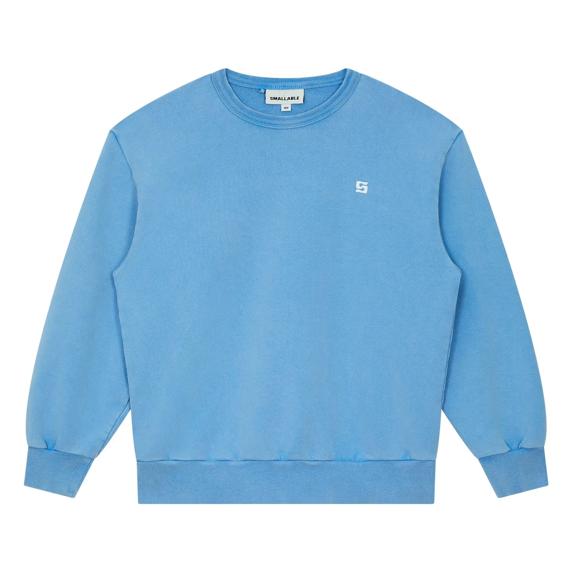 Smallable Kid - Sudadera Arlo de algodón orgánico | Azul real