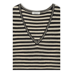 Anine Bing - Camiseta de tirantes a rayas Lowen | Negro