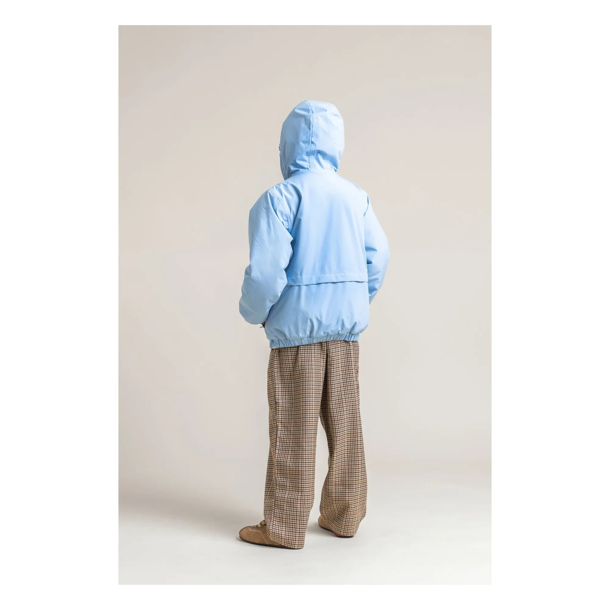 Flotte - Bastille Cortavientos Impermeable de Fibra Reciclada | Azul Claro