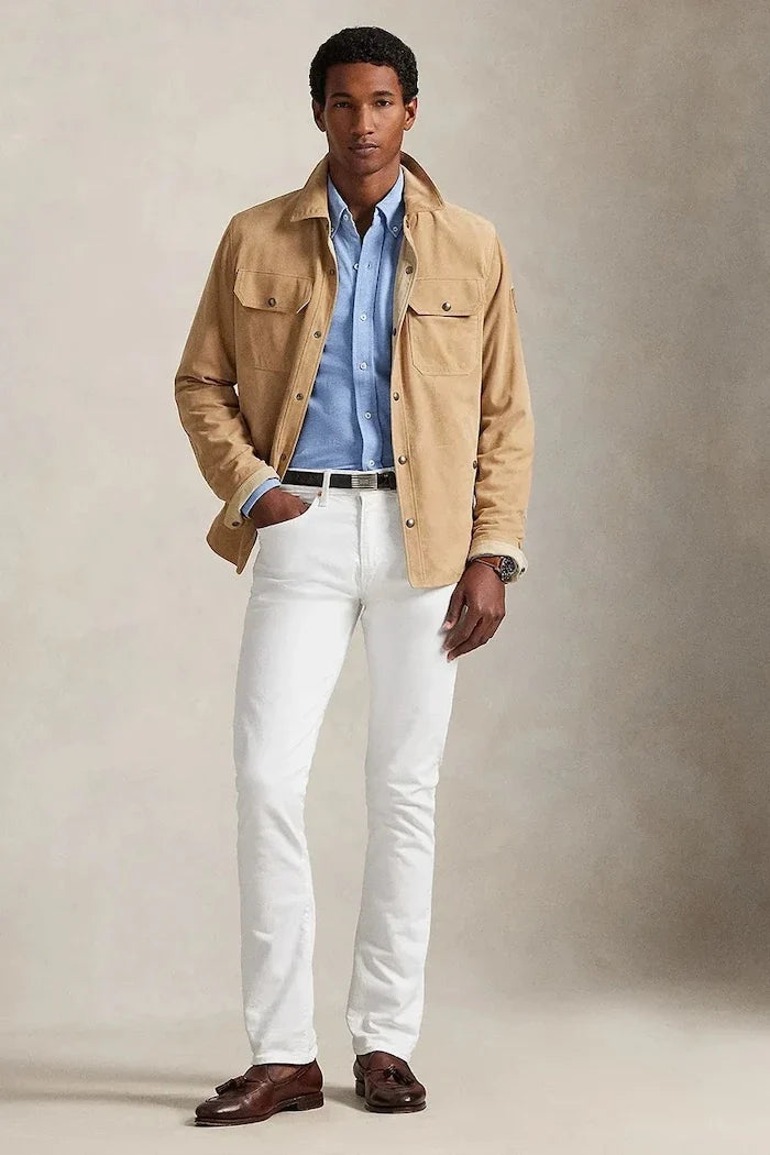 Camisa de algodón Polo Ralph Lauren para hombre