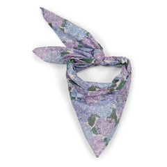 Studio Bohème - Pañuelo de algodón orgánico Linon Flowers | Lila