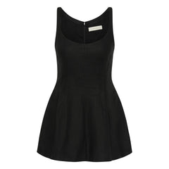 Faithfull the Brand - Top de lino y algodón Syna | Negro