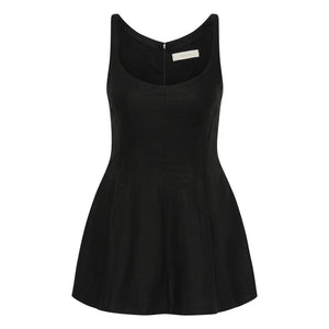 Faithfull the Brand - Top de lino y algodón Syna | Negro