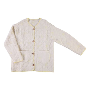 Poudre Organic - Chaqueta Acolchada de Algodón Orgánico Millet | Amarillo