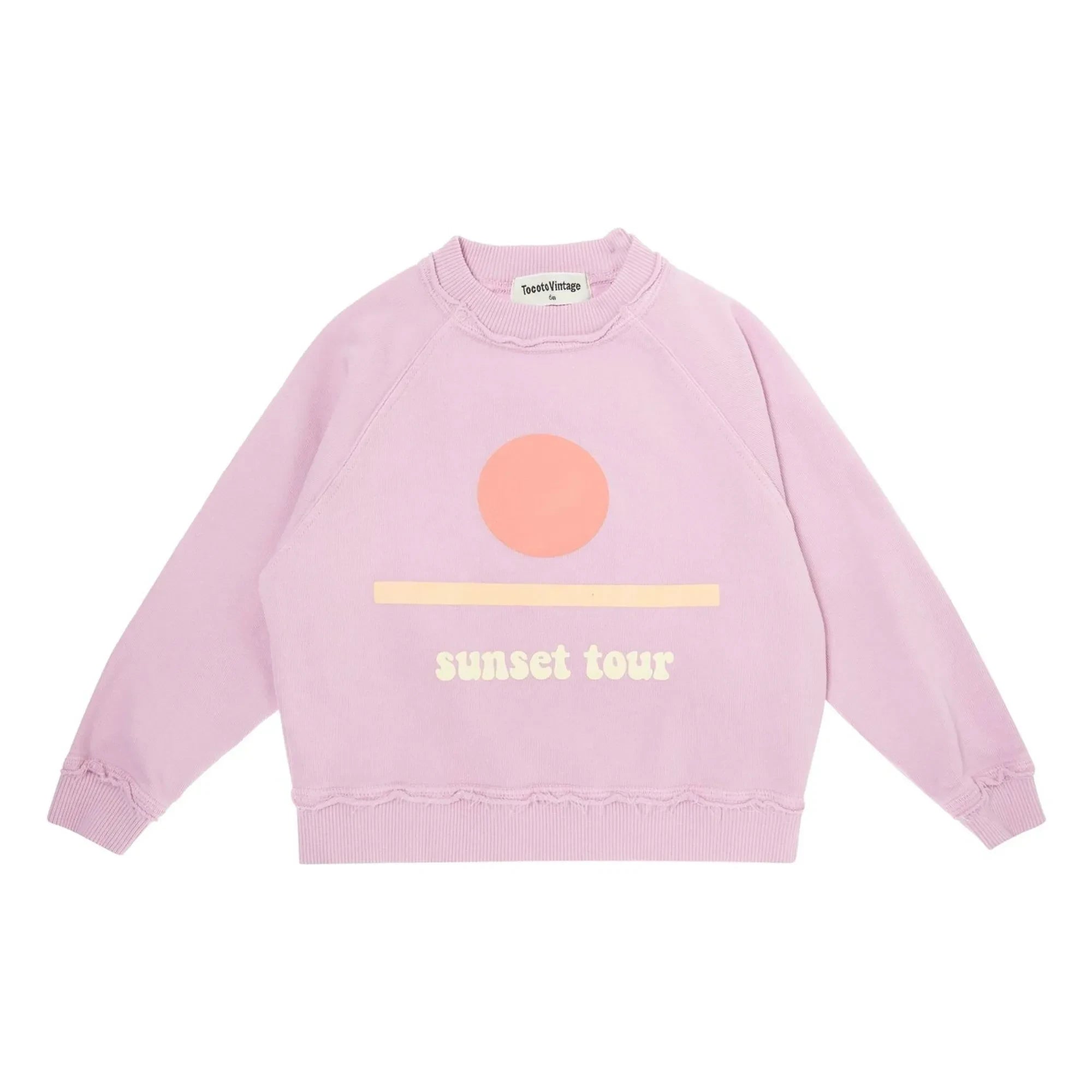 Sudadera Tocoto Vintage - Sunset | Lila