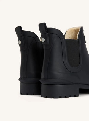 Barbour - Chelsea Kirkton Kauçuk Çizme | Siyah