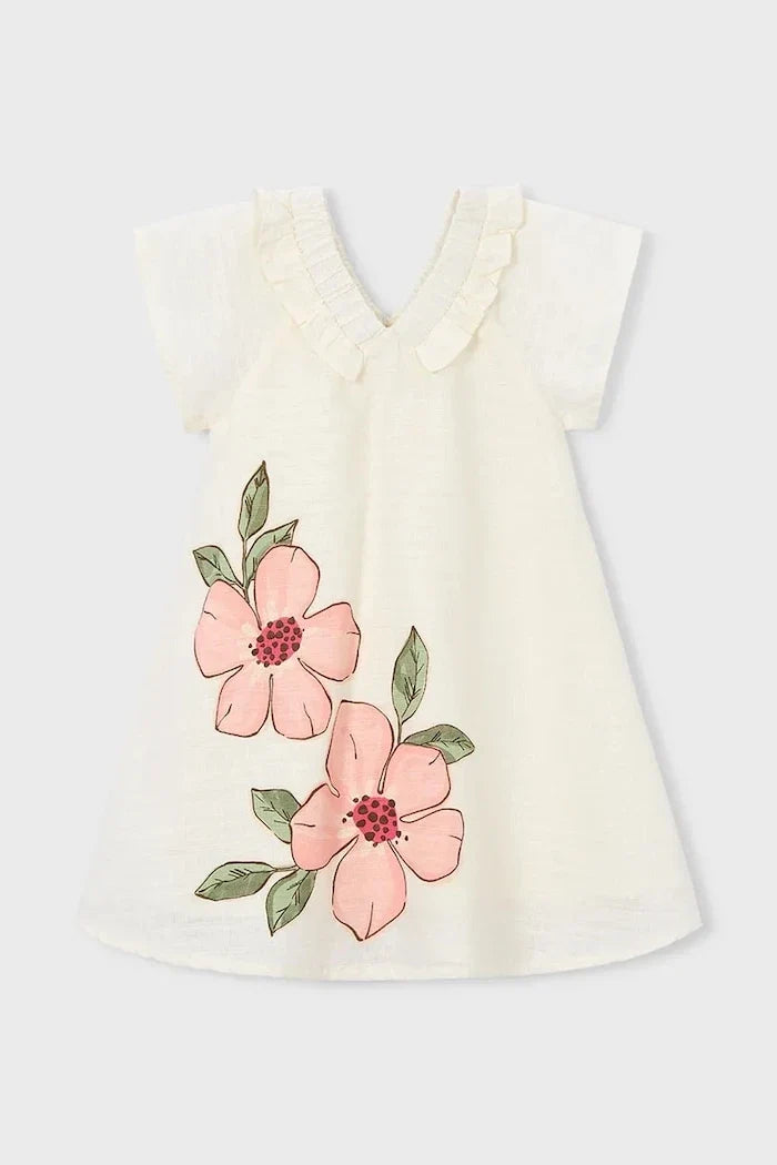 Vestido de lino Mayoral para niños