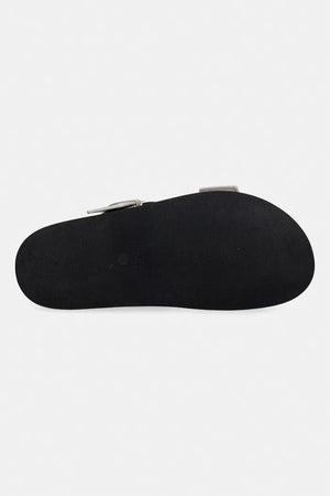Chanclas planas de cuero para mujer Solea de Furla