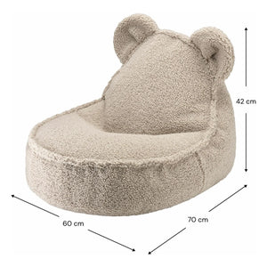 Wigiwama - Sillón Oso de Peluche | Beige