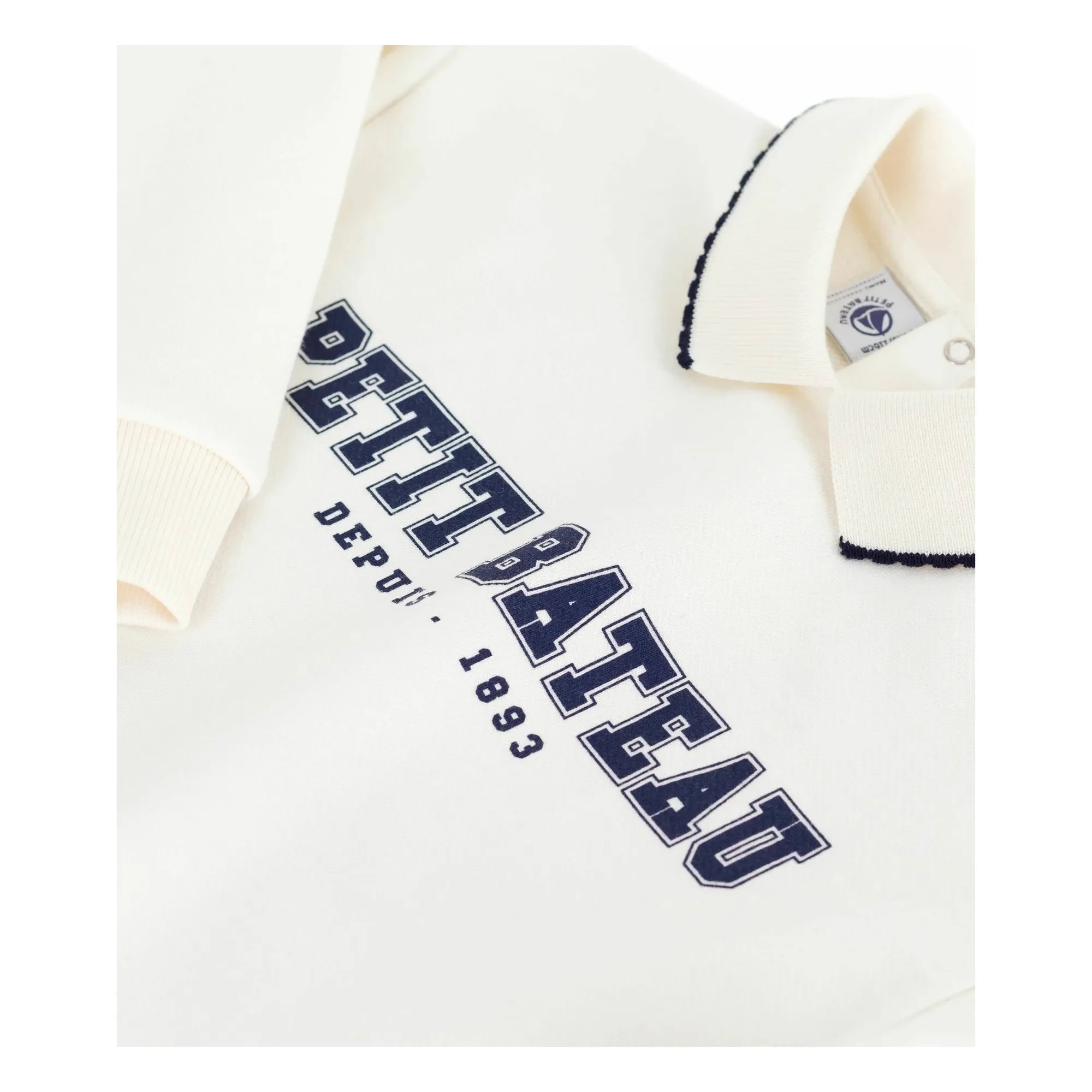 Petit Bateau - Sudadera tipo polo de Petit Bateau | Crudo