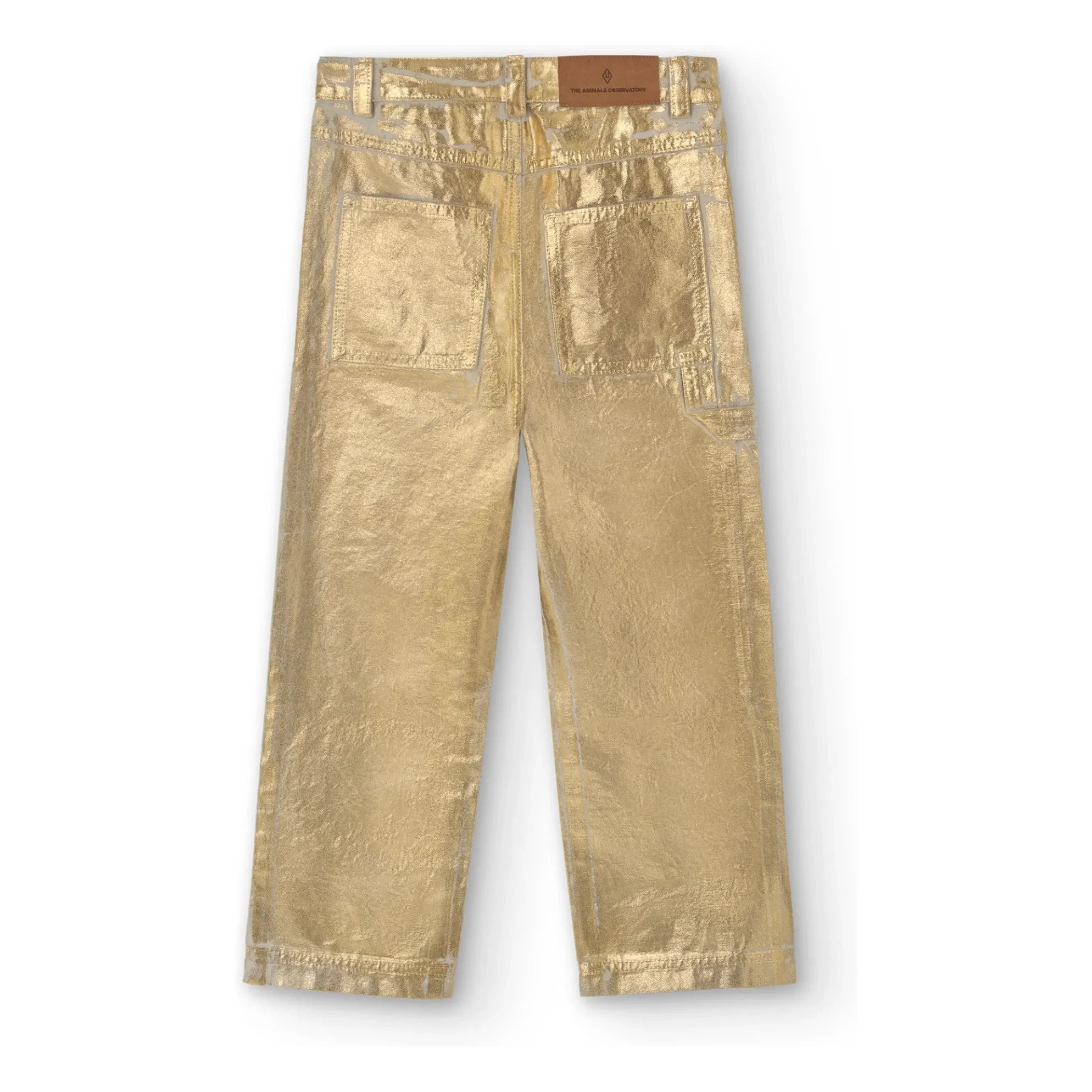 The Animals Observatory - Pantalones Brillantes Condor | Dorado