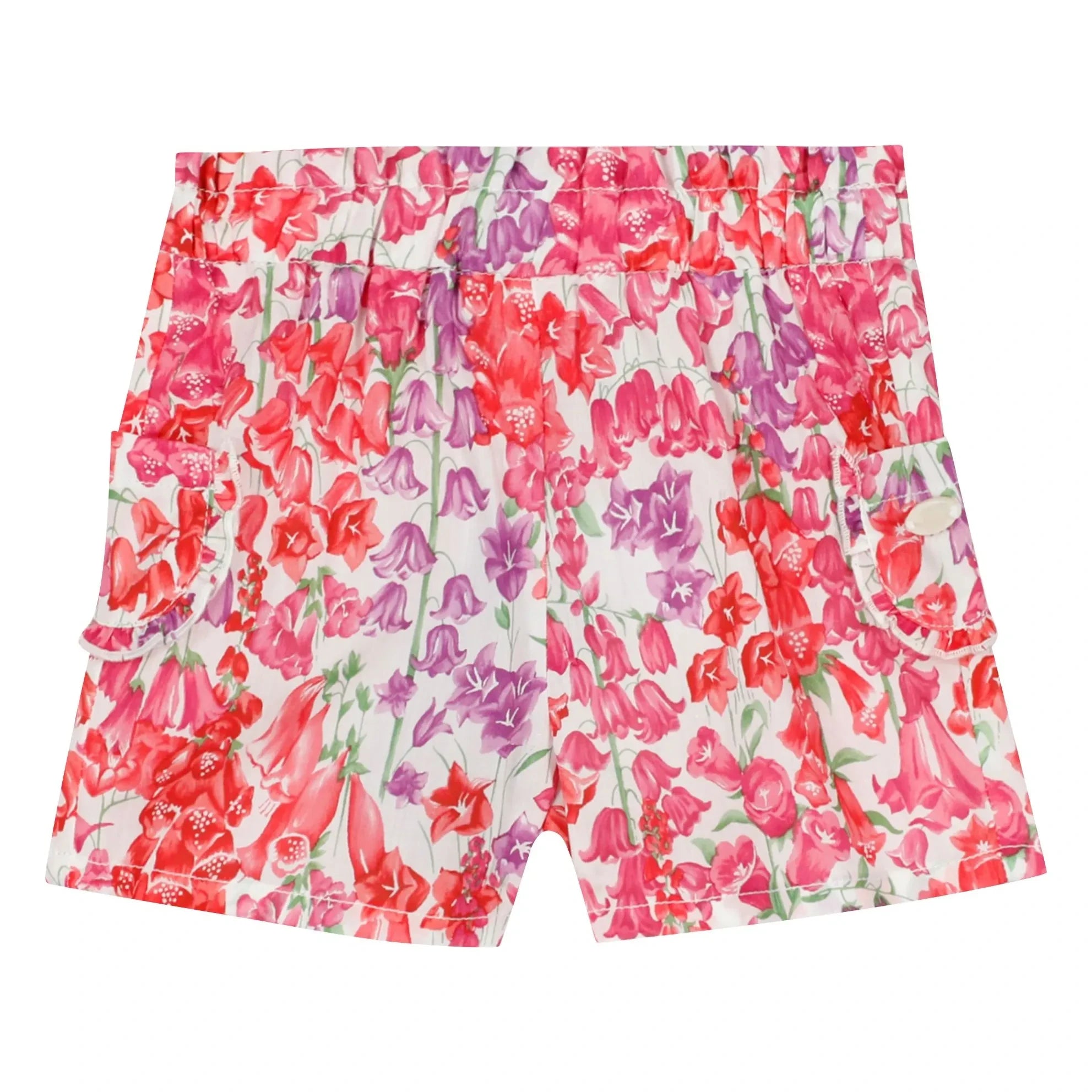 Tartine et Chocolat - Pantalones cortos Liberty de color rosa caramelo