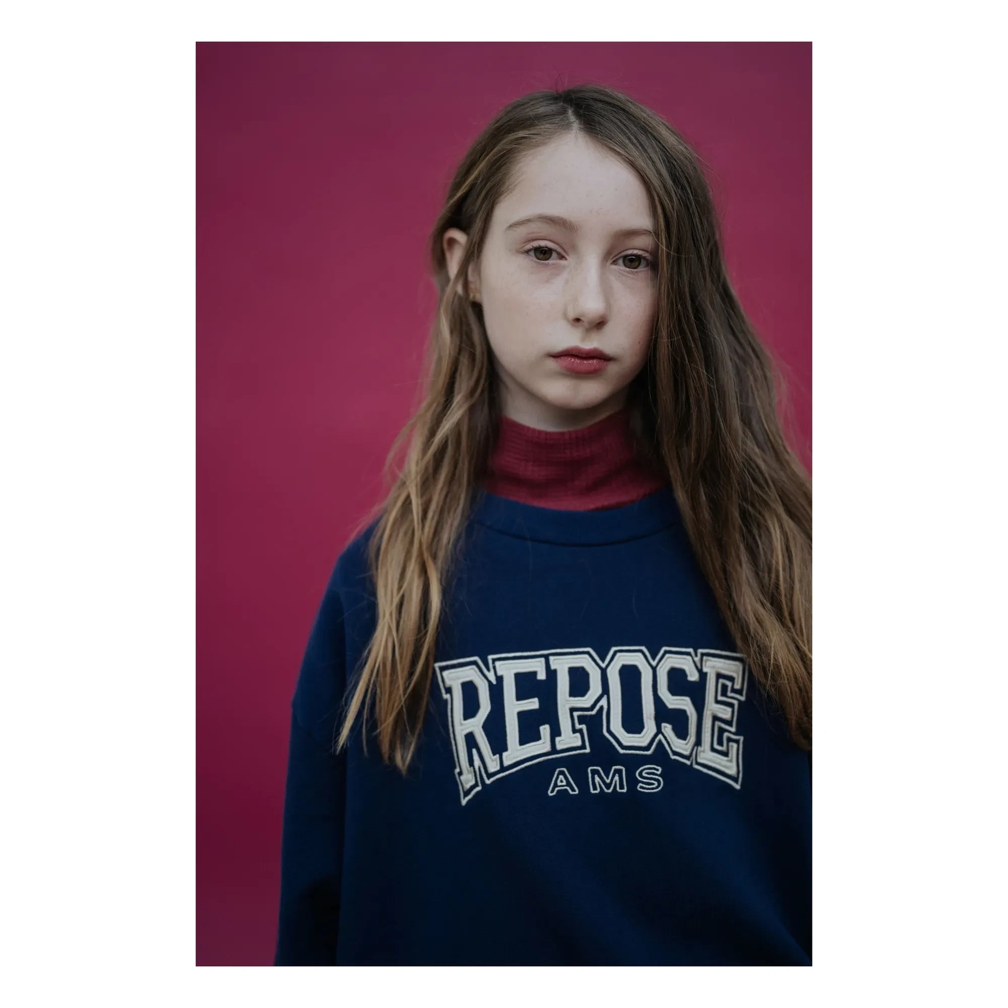 Repose AMS - Cozydrop Sudadera de algodón orgánico REPOSE AMS | Azul marino