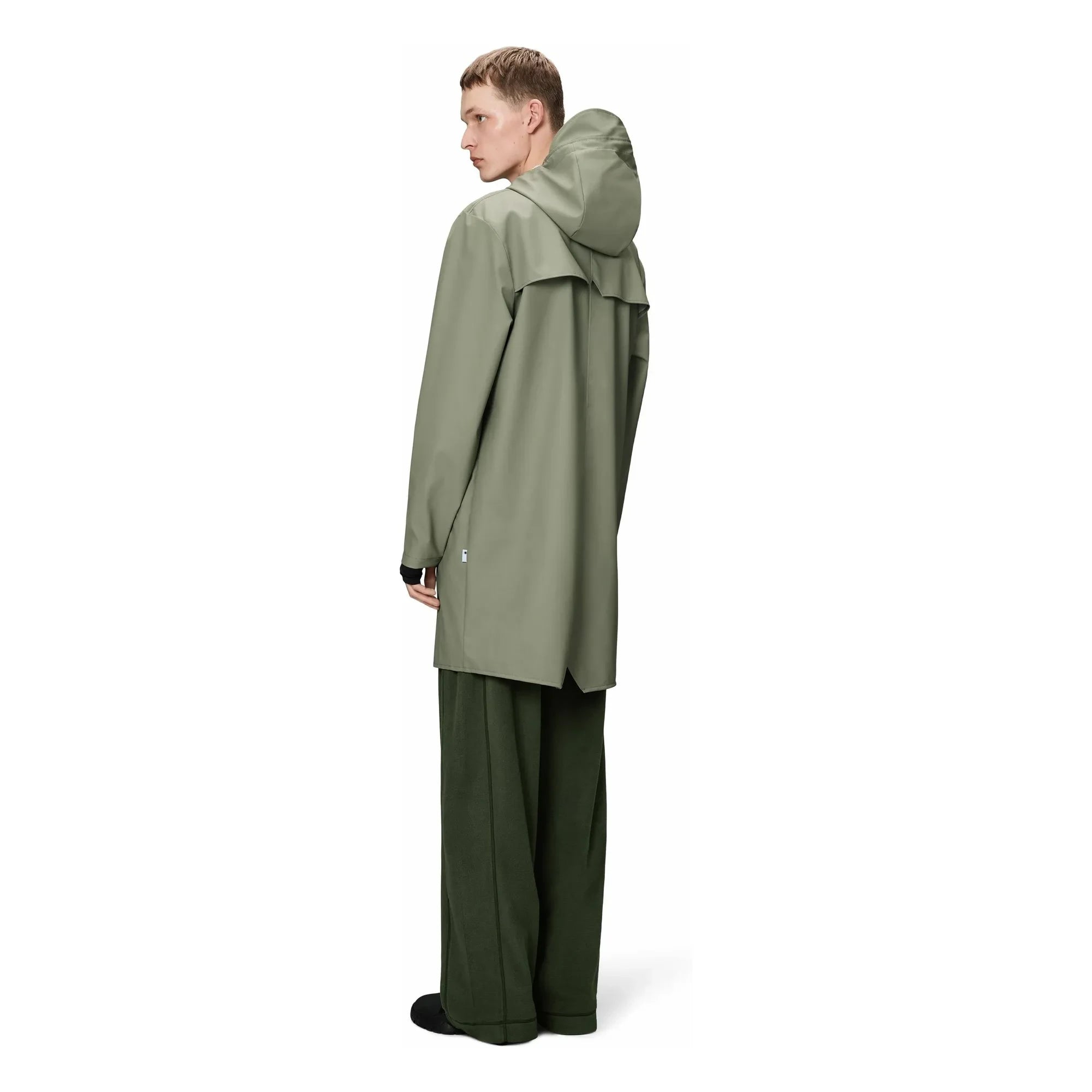 Rains - Gabardina larga W3 | Caqui claro