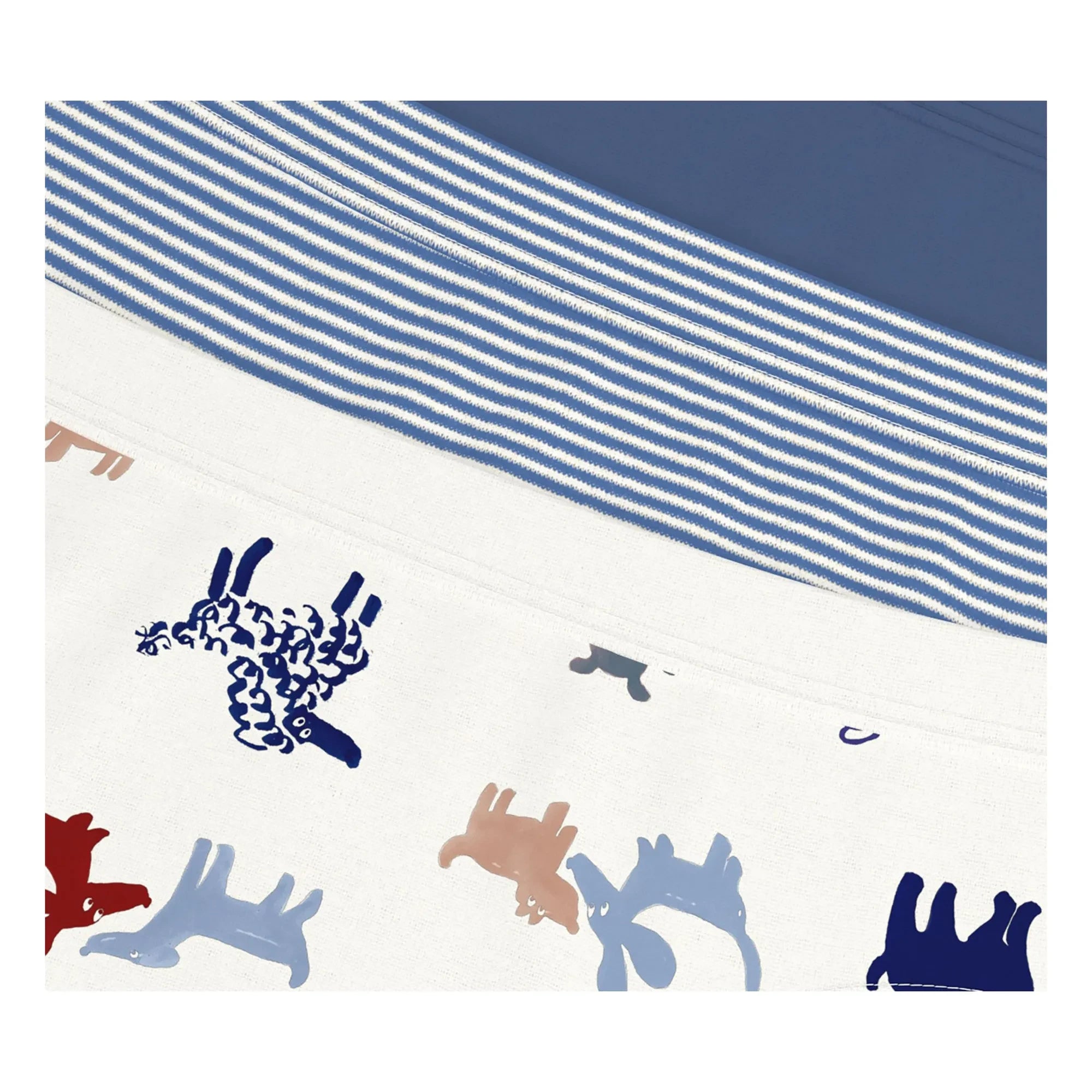 Petit Bateau - Conjunto de 3 bragas para perro | Azul