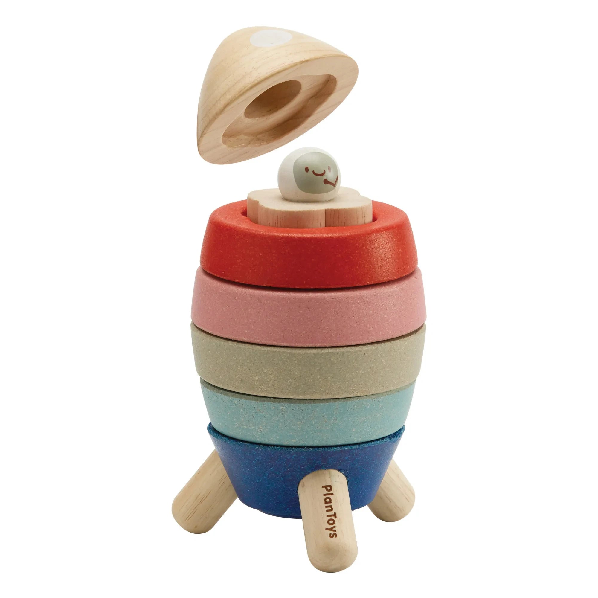 Plan Toys - Cohete apilable Tendresse