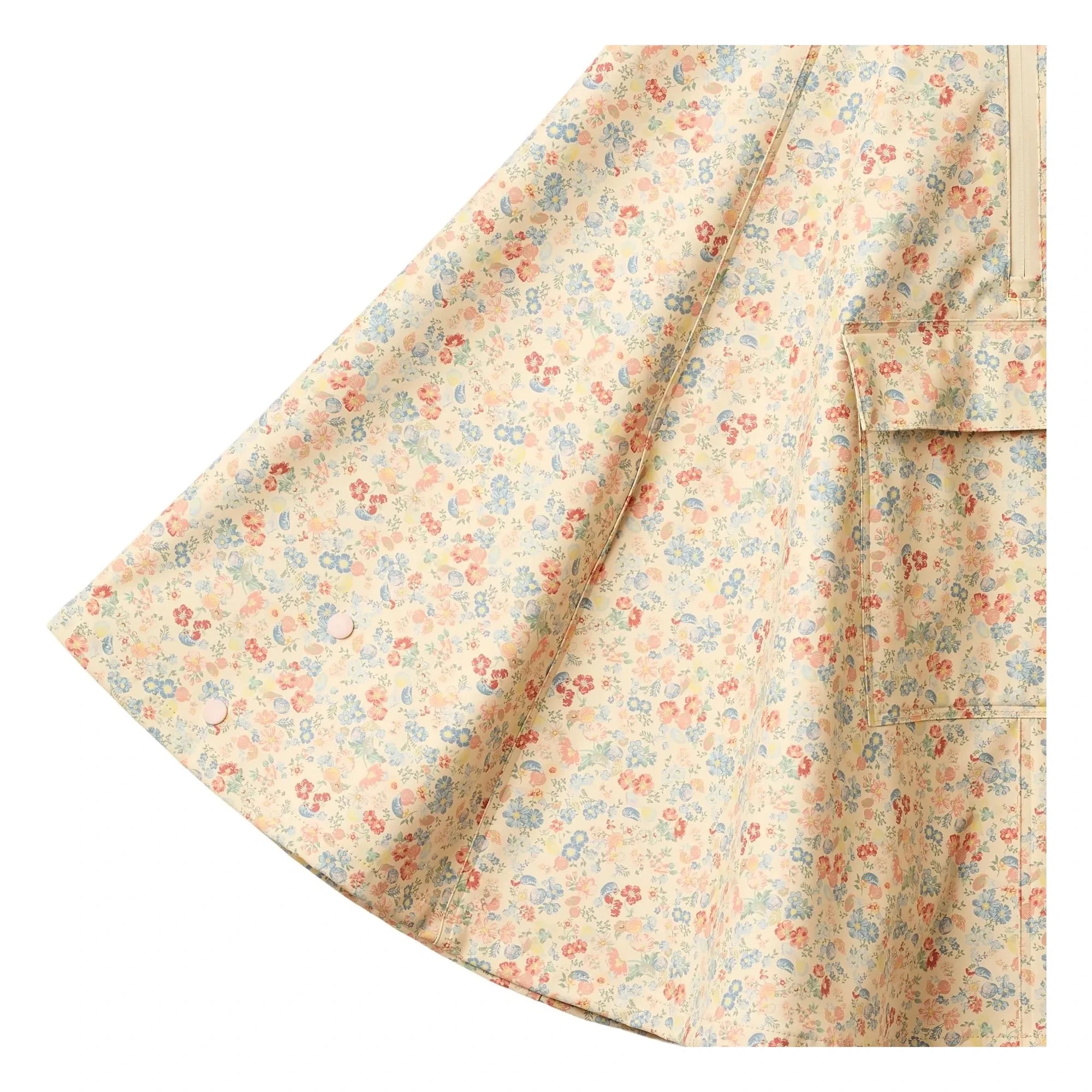Wheat - Capa de lluvia impermeable con estampado floral confeccionada con fibras recicladas | Damasco