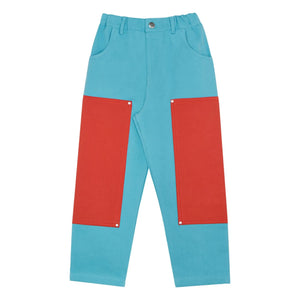 The Campamento - Pantalones con Paneles | Azul cielo